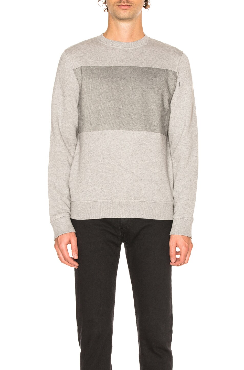 Image 1 of A.P.C. Shine Sweatshirt in Gris Chine Clair