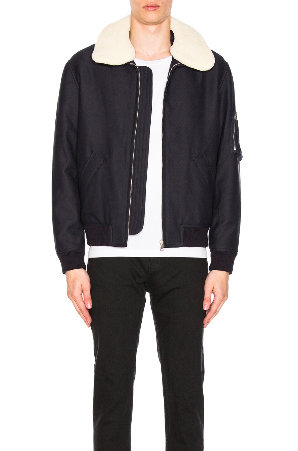 Image 1 of A.P.C. Blouson Manchester in Dark Navy