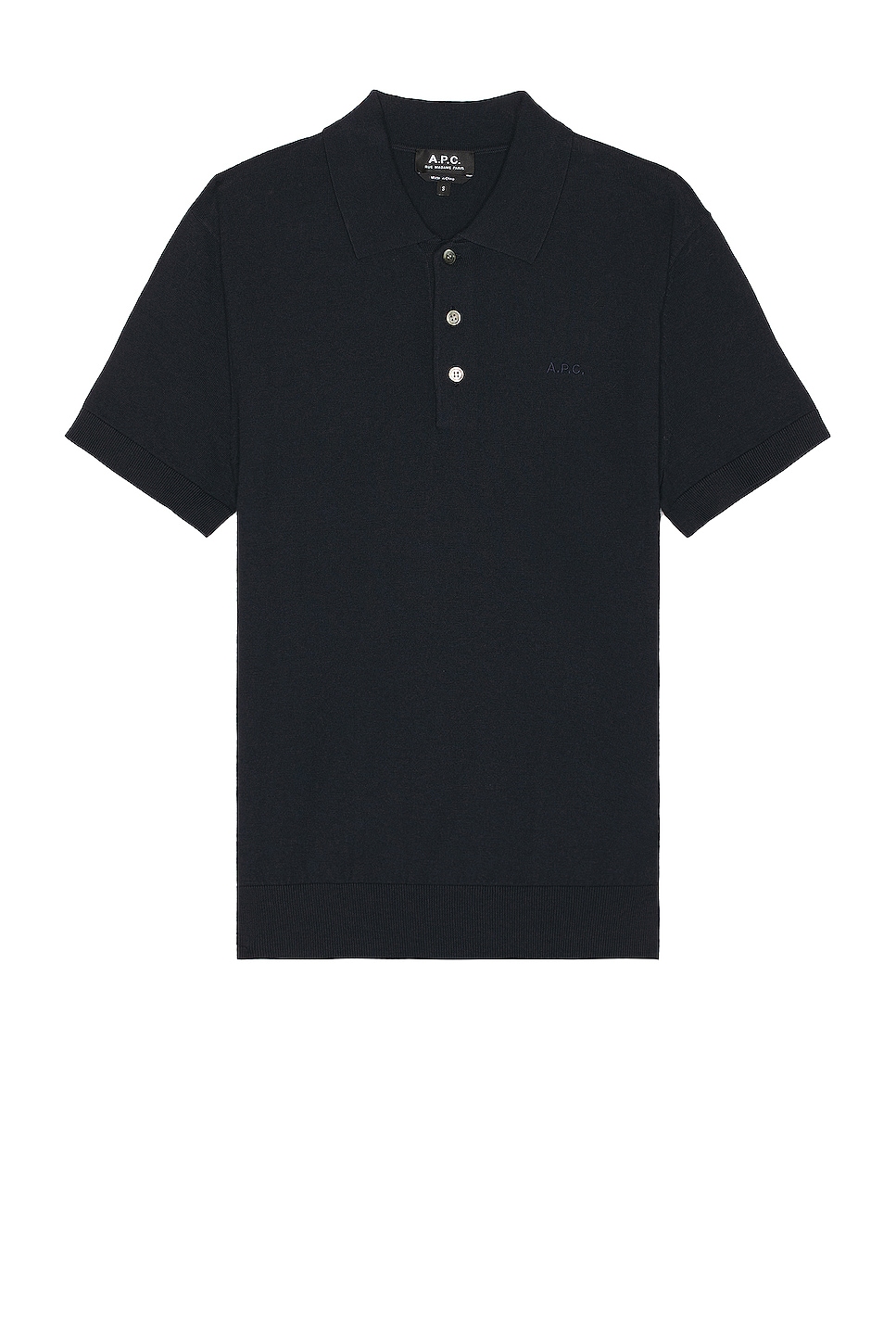 Image 1 of A.P.C. Polo Gregory in Navy