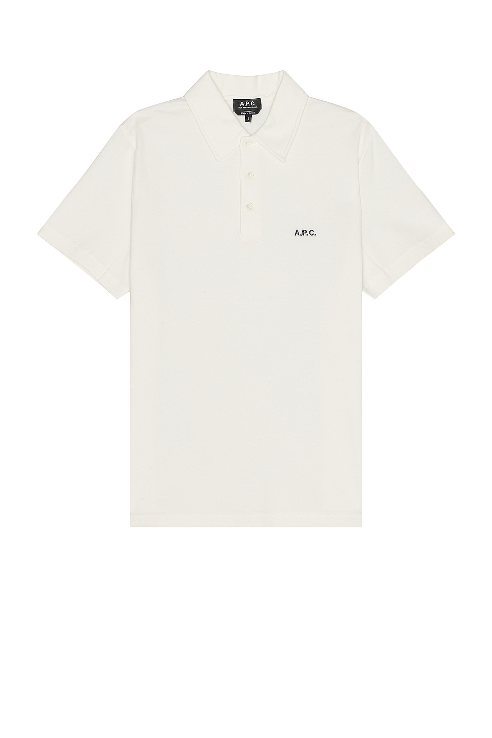 Image 1 of A.P.C. Austin Polo in White