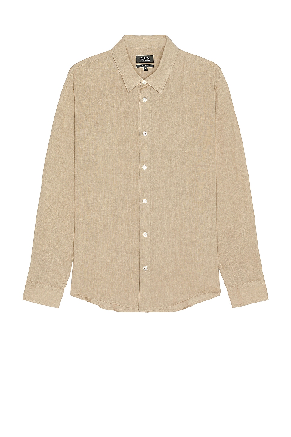 Image 1 of A.P.C. Chemise Cassel Logo in Beige