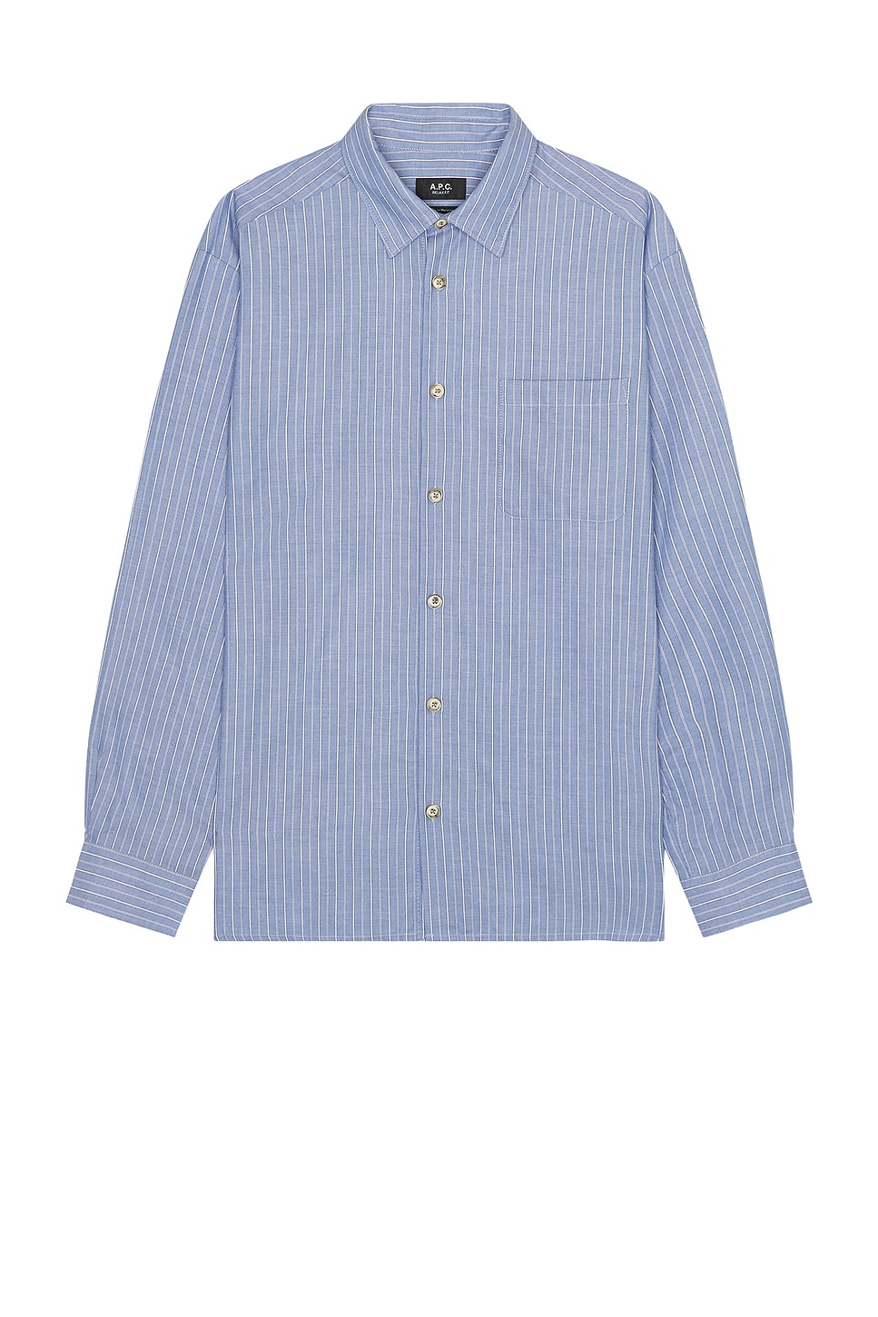 Image 1 of A.P.C. Malo Shirt in Blue