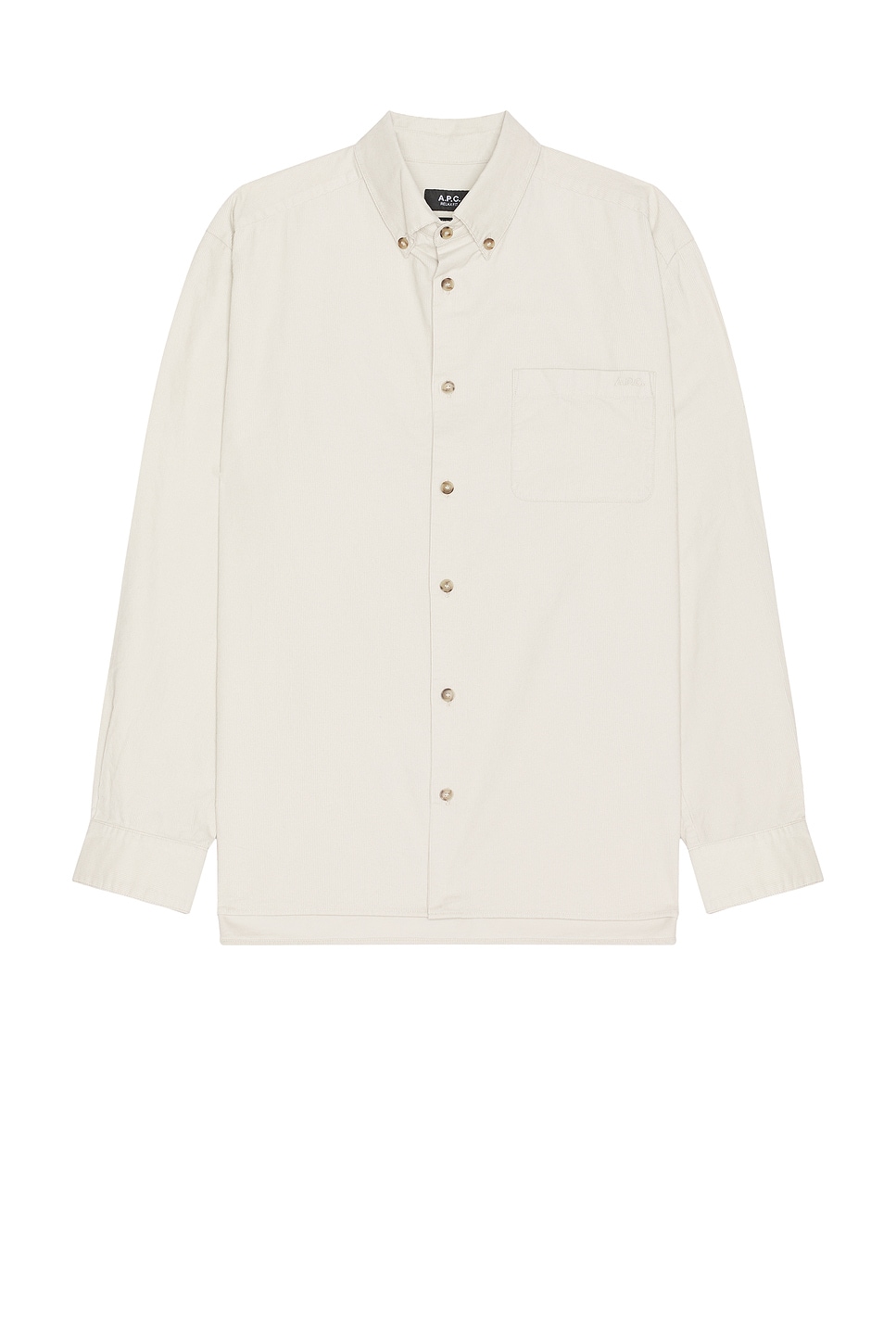 Image 1 of A.P.C. Mateo Shirt in Mastic