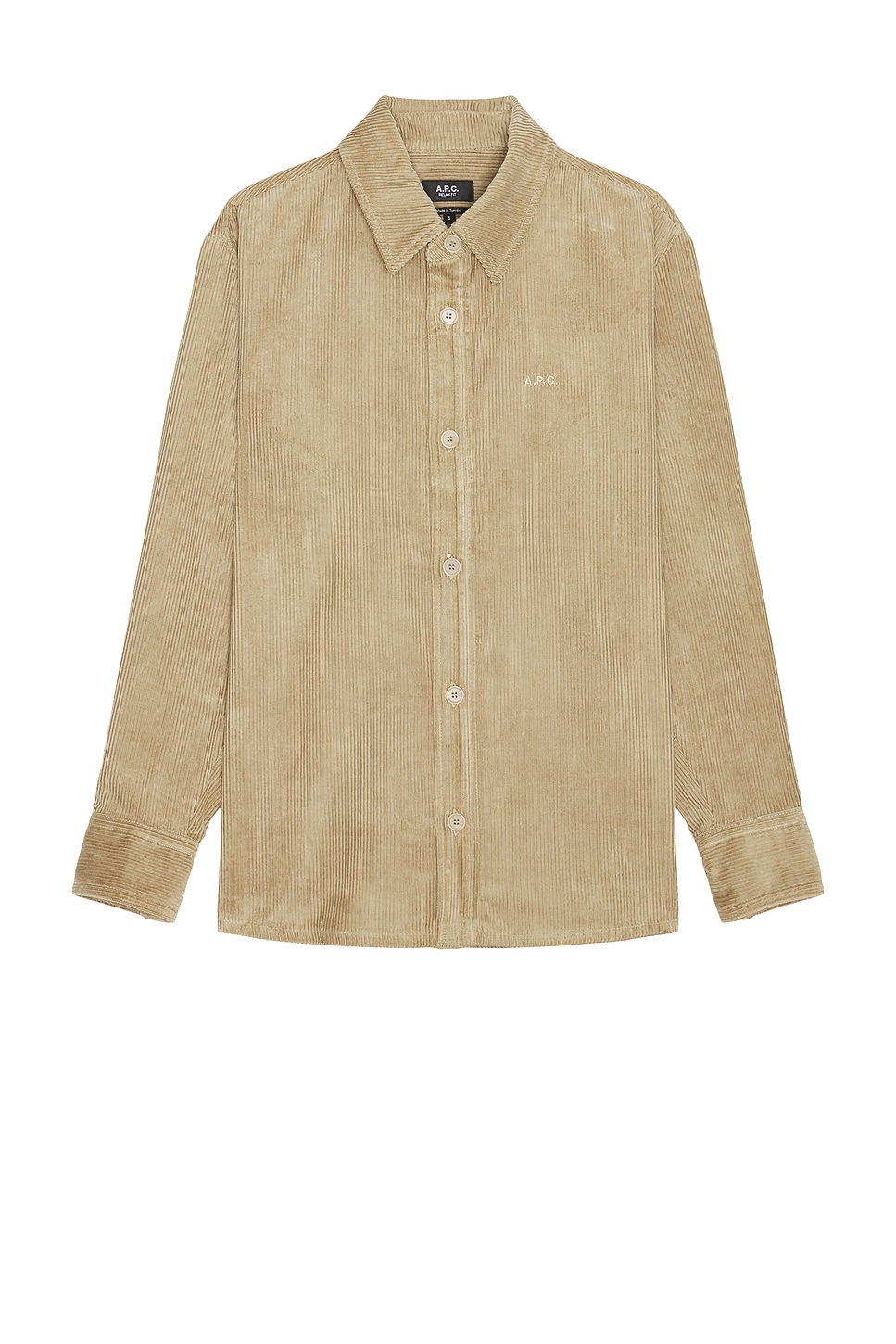 Image 1 of A.P.C. Bobby Shirt in Beige