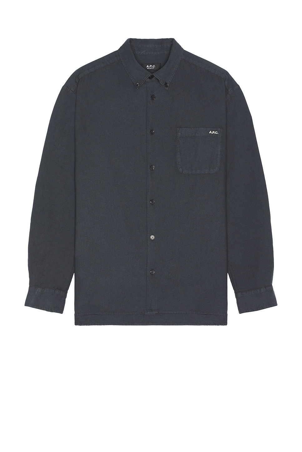 Image 1 of A.P.C. Mateo Shirt in Steel Blue