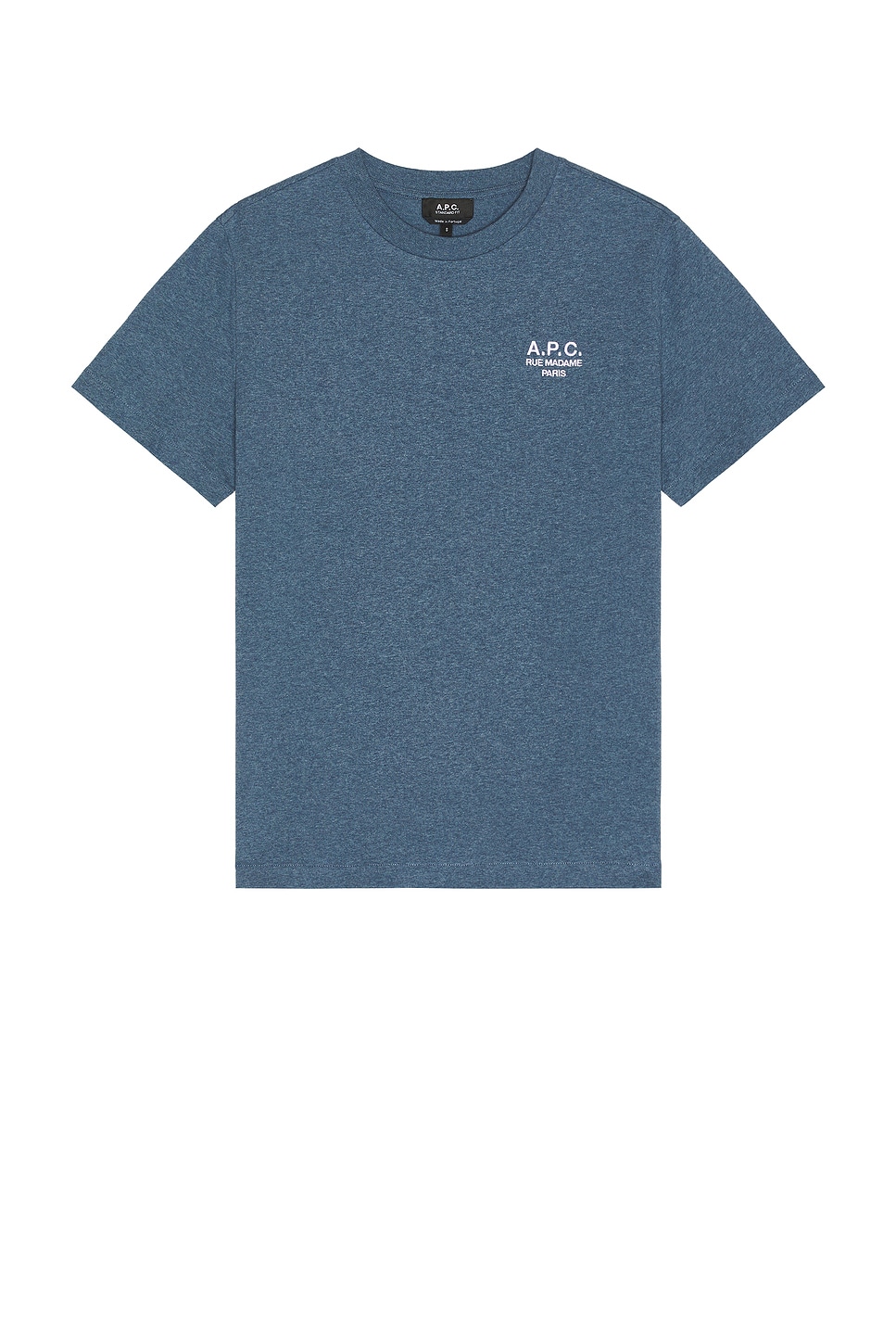 Image 1 of A.P.C. Standard Rue Madame T-Shirt in Blue Acier