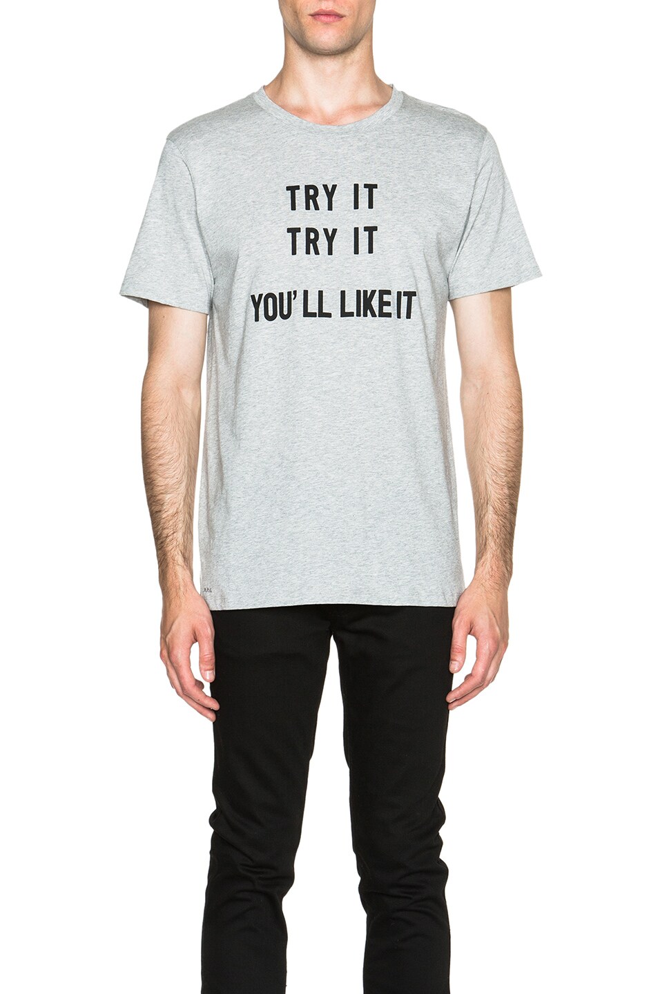 Image 1 of A.P.C. Try It Tee in Grey