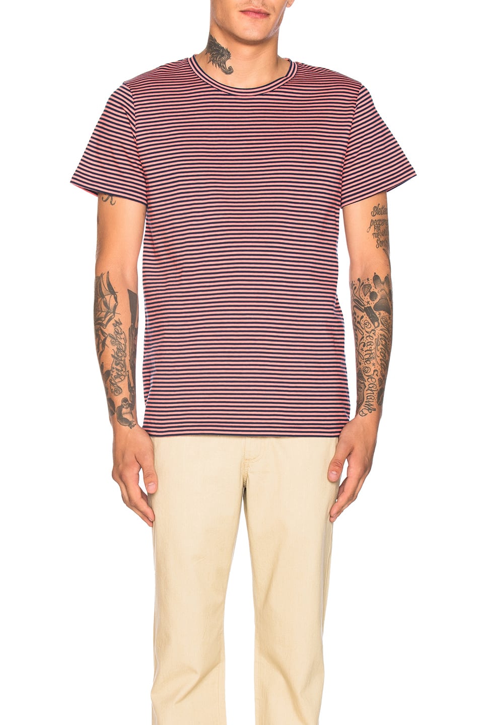 Image 1 of A.P.C. Presquile Tee in Rose