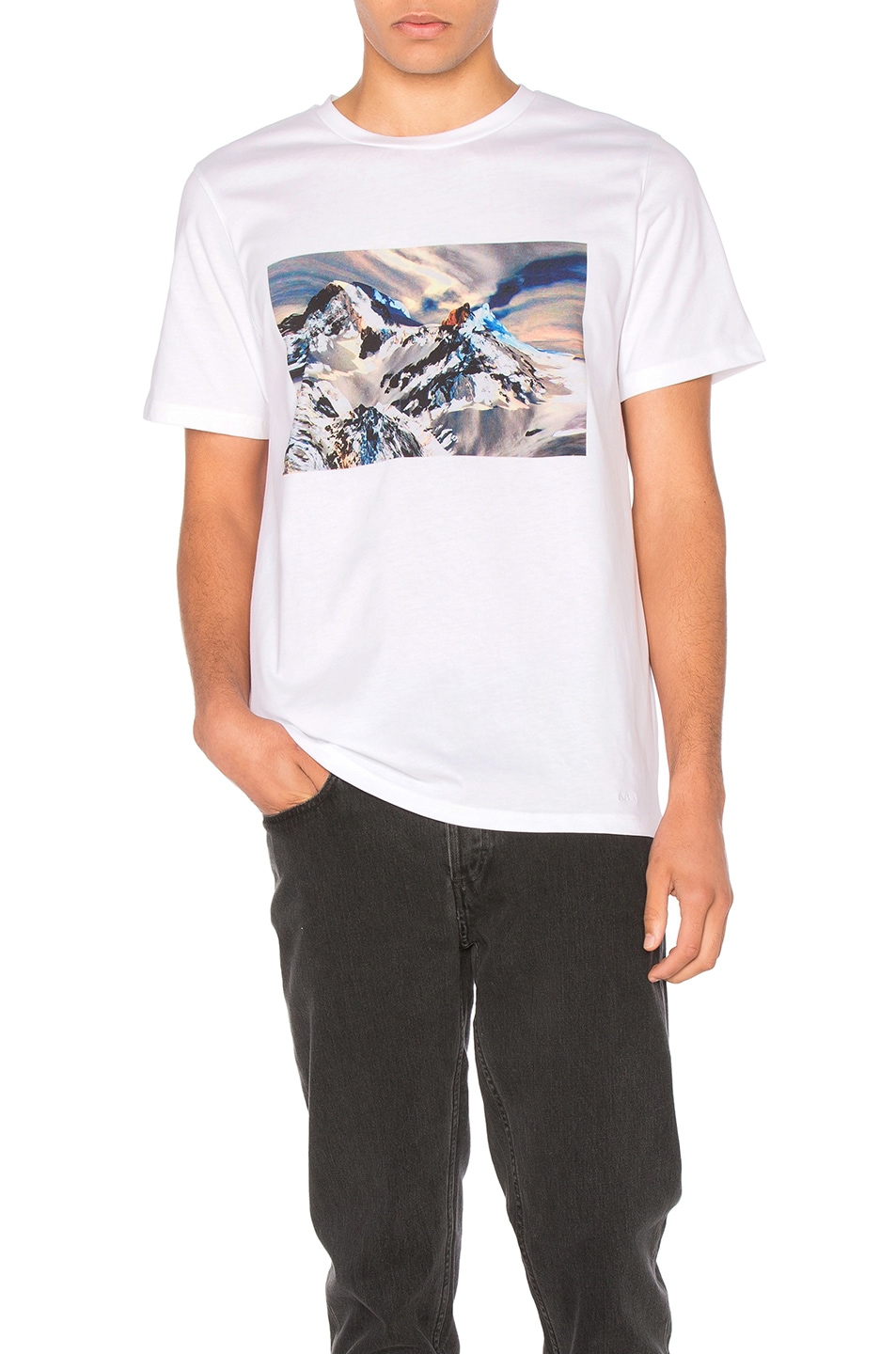 Image 1 of A.P.C. Montagne Tee in White