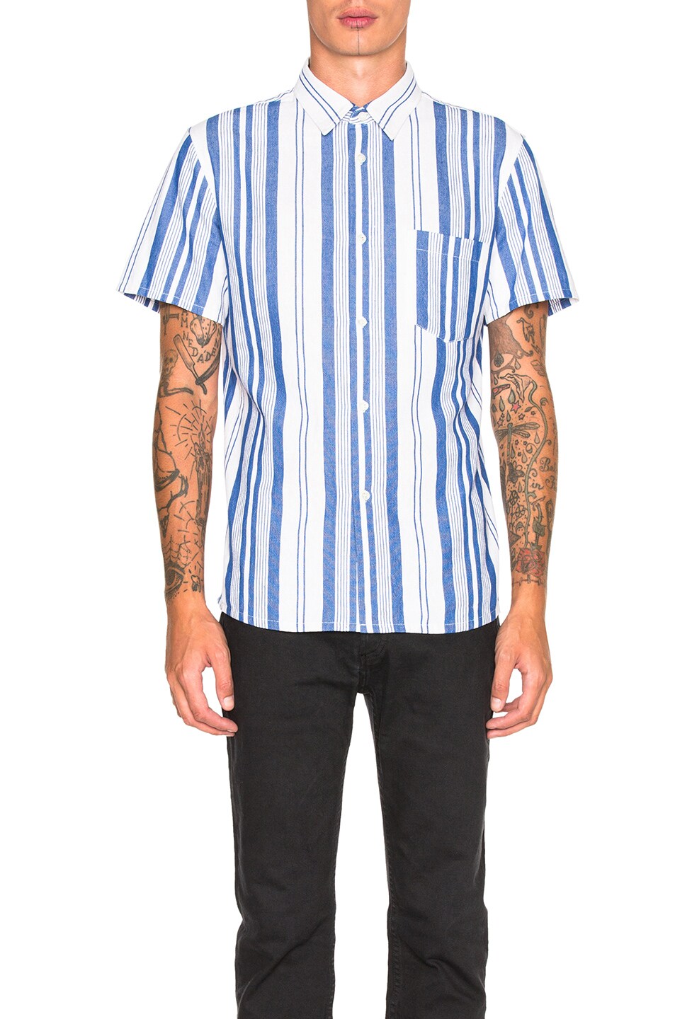 Image 1 of A.P.C. Bryan Shirt in Blue