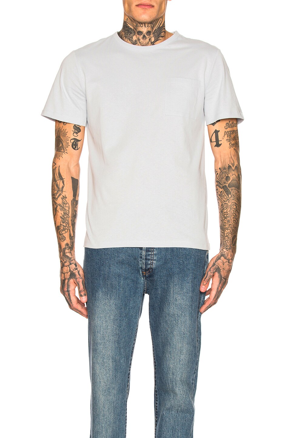Image 1 of A.P.C. Jess Tee in Light Blue