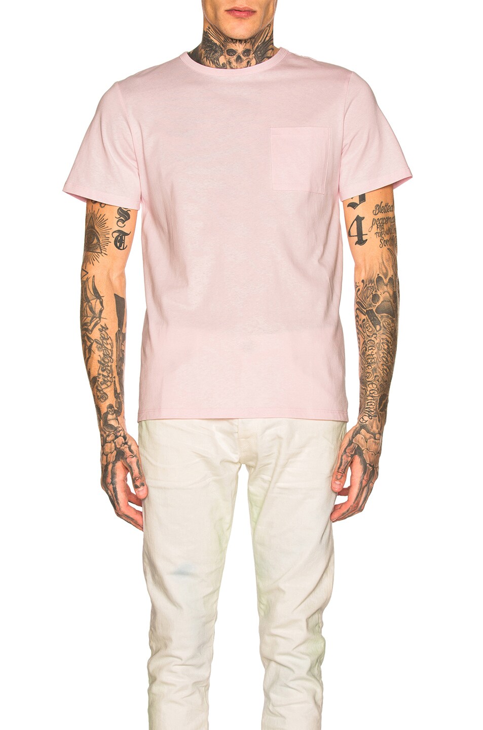 Image 1 of A.P.C. Jess Tee in Pale Rose