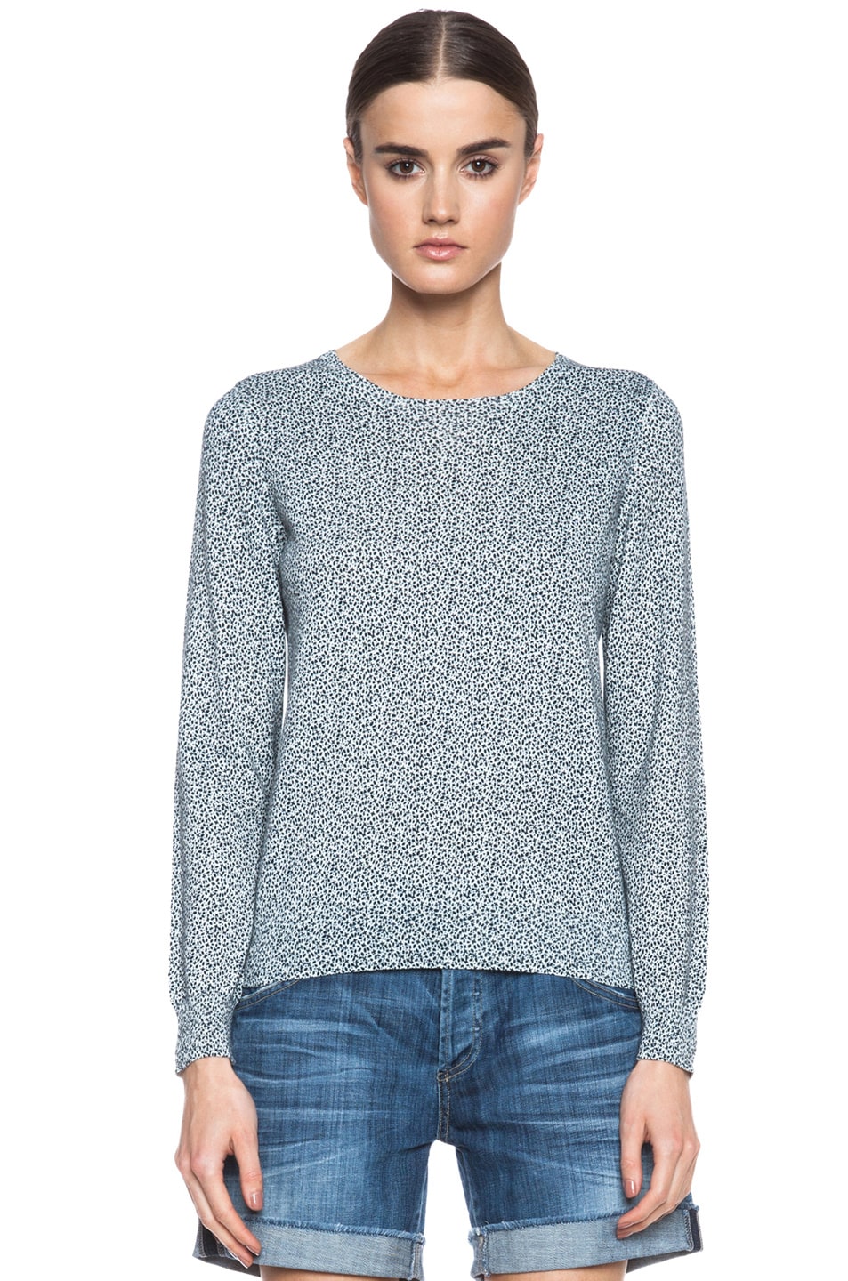 Image 1 of A.P.C. Sweet Marin Knit Pullover in Dark Navy