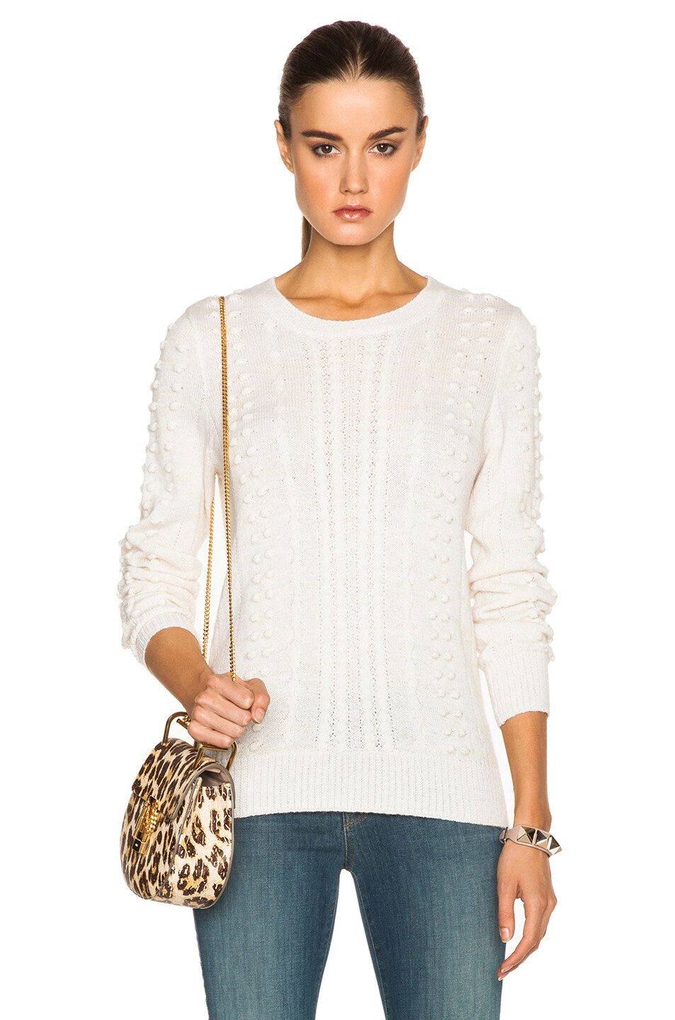 Image 1 of A.P.C. Isola Pullover in Blanc Casse