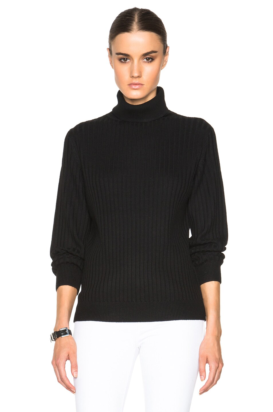 Image 1 of A.P.C. Madelaine Turtleneck Sweater in Black
