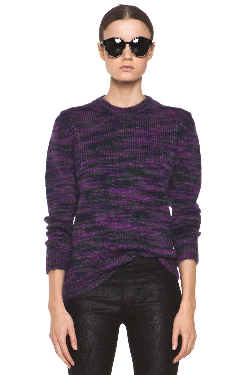 Image 1 of A.P.C. Pull Over Sweater in Violet