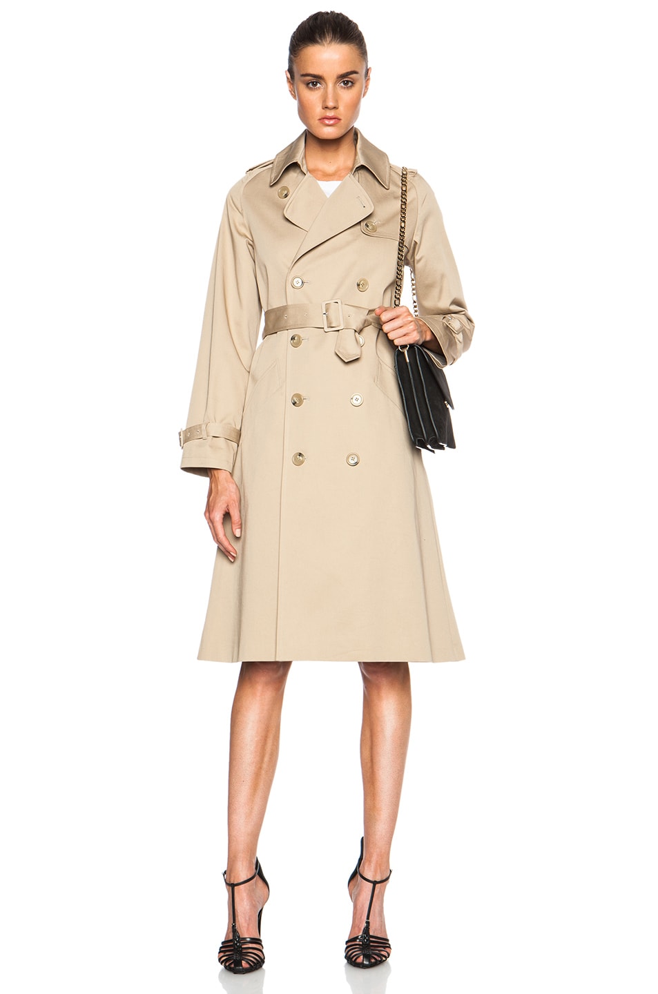 Image 1 of A.P.C. Greta Trench in Beige