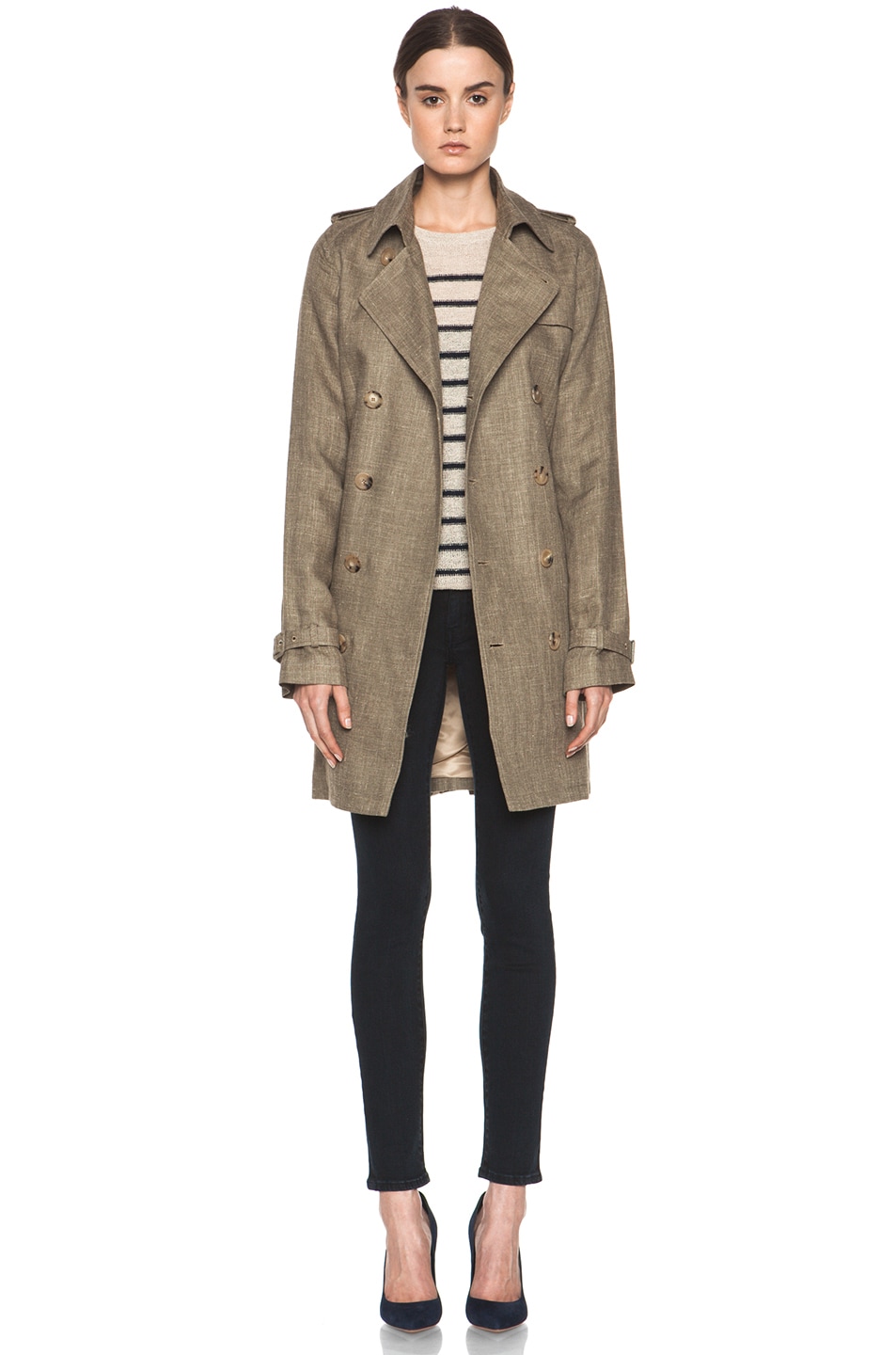 Image 1 of A.P.C. New Classic Trench in Beige