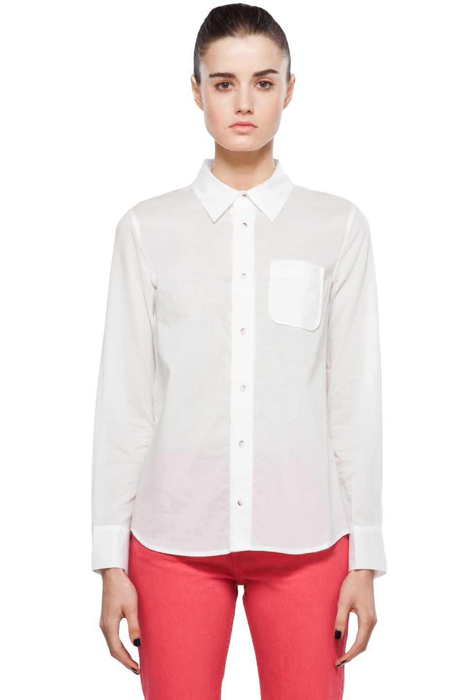 Image 1 of A.P.C. 70's Blouse in White