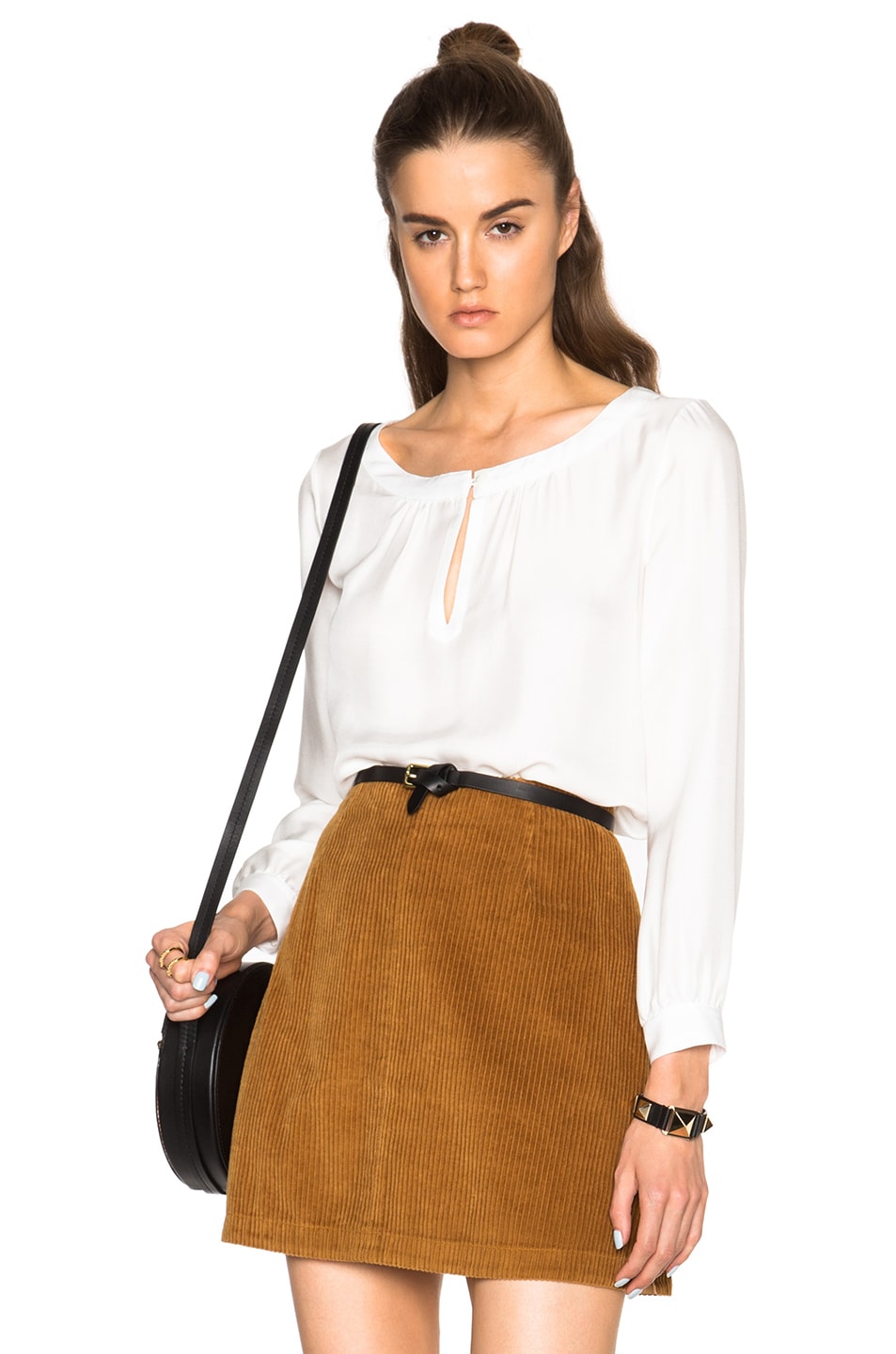 Image 1 of A.P.C. Sandy Blouse in Blanc Casse