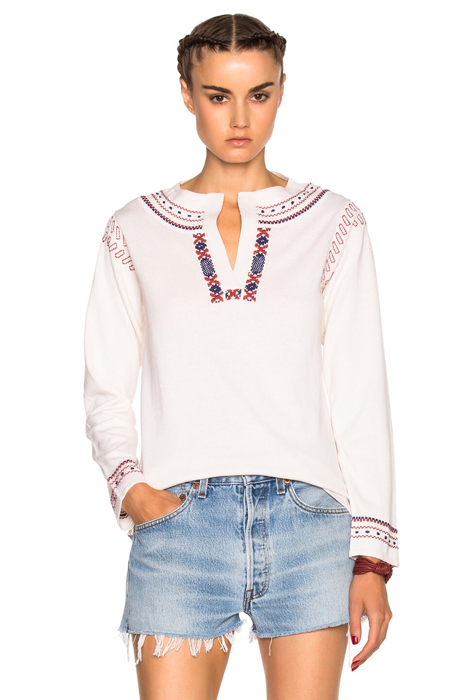 Image 1 of A.P.C. Medina Blouse in White