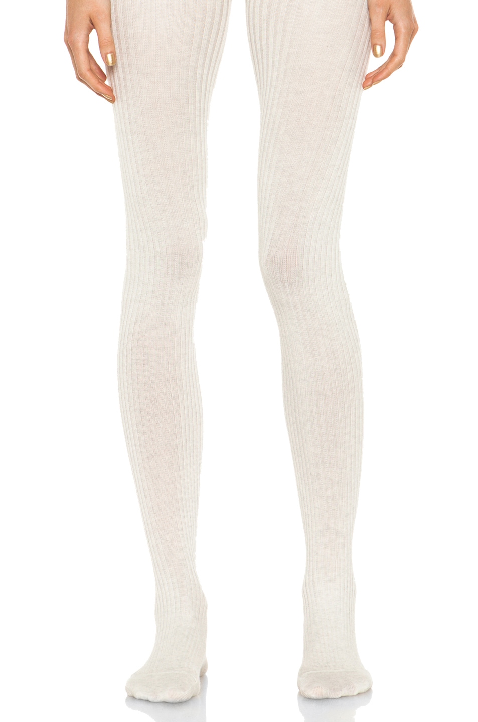 Image 1 of A.P.C. Collant Tights in Beige