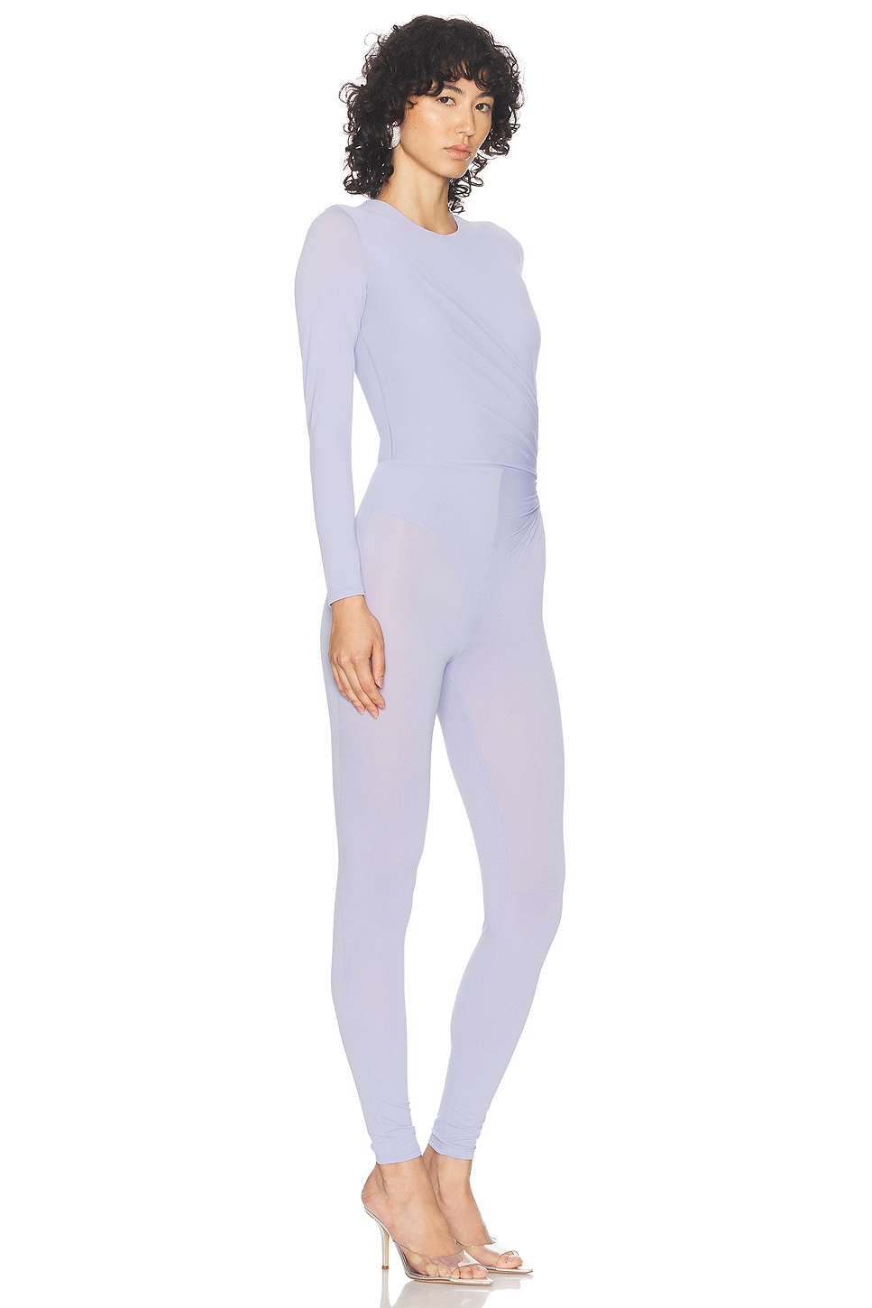 Long Sleeve Twist Catsuit - Thumbnail 2