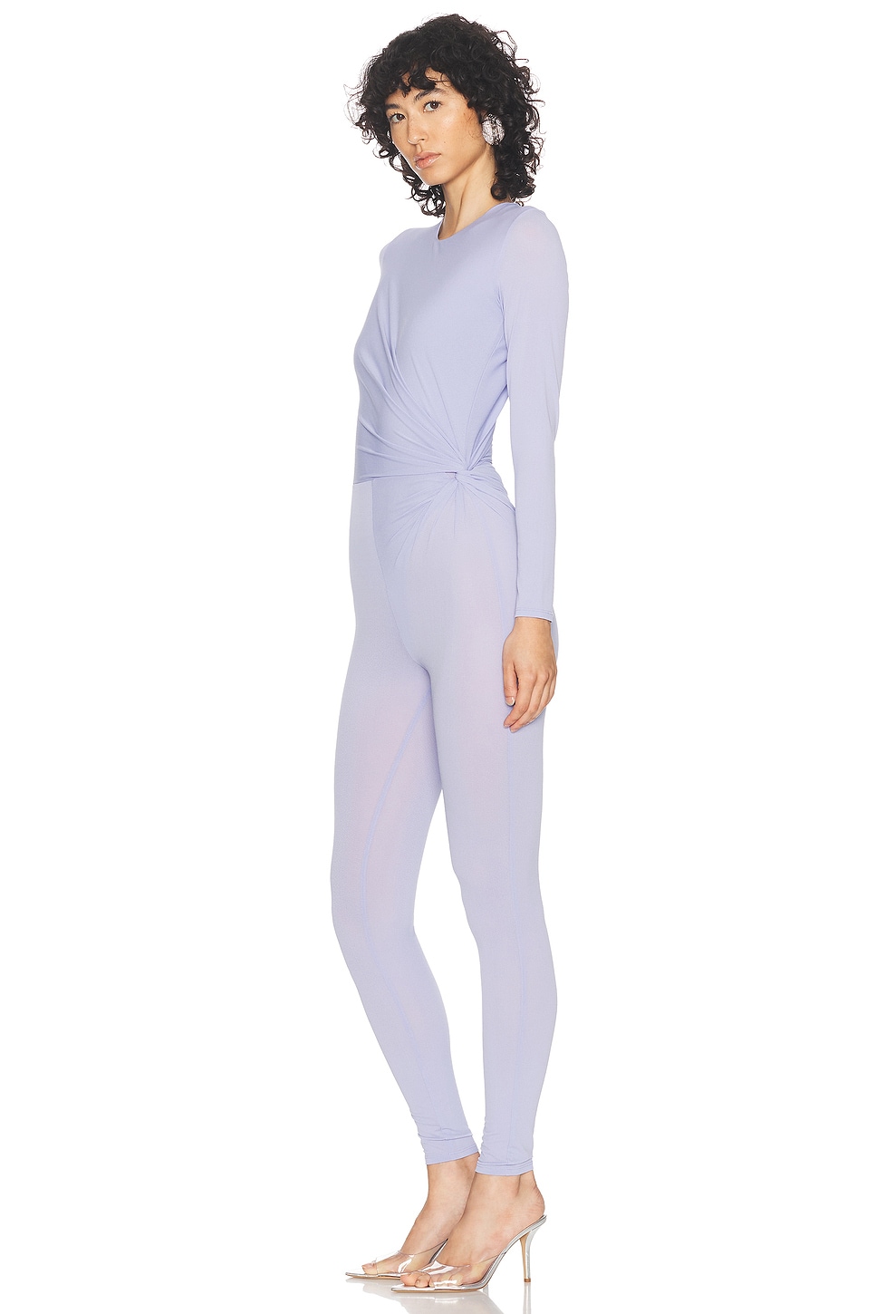 Long Sleeve Twist Catsuit - Thumbnail 3