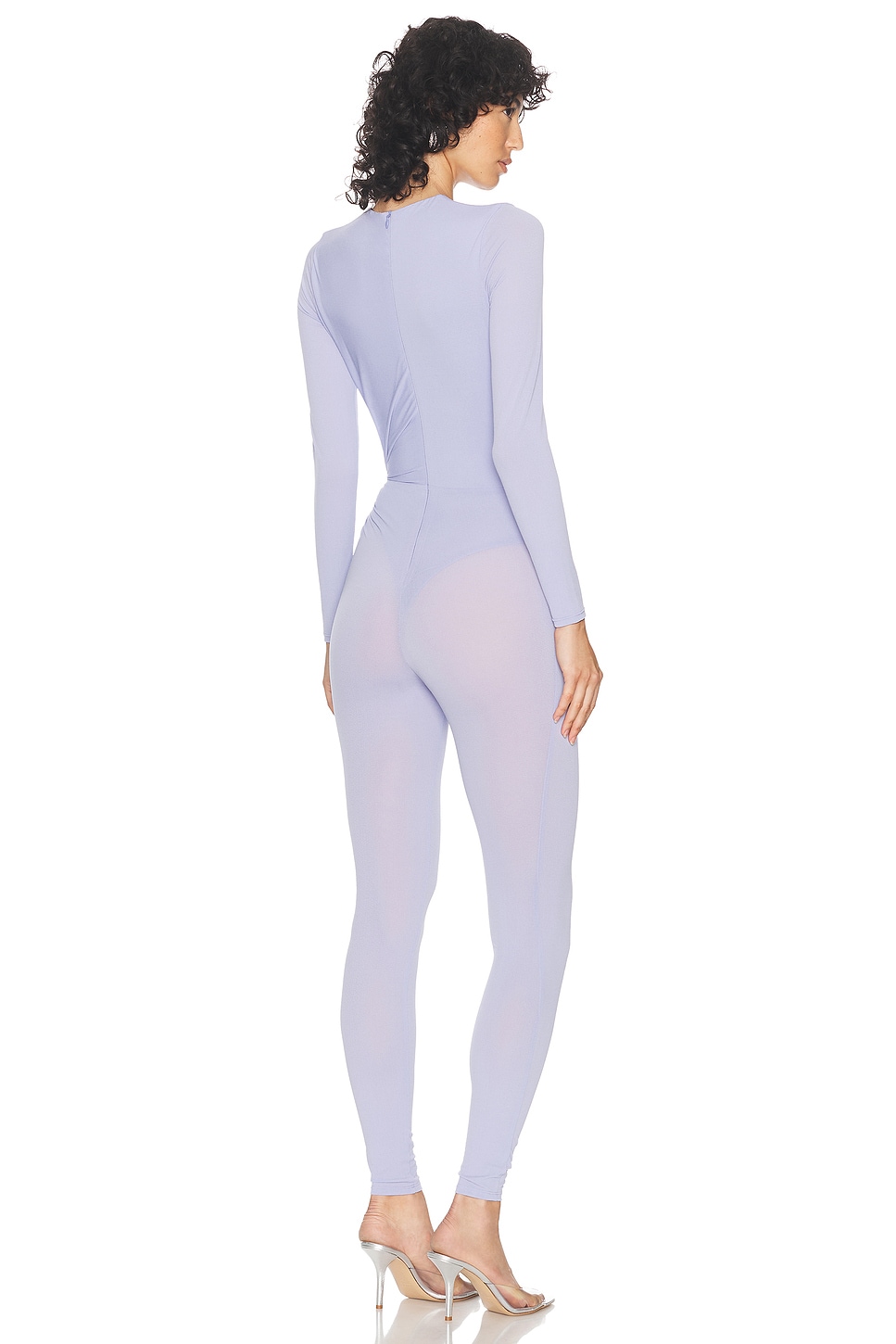 Long Sleeve Twist Catsuit - Thumbnail 4