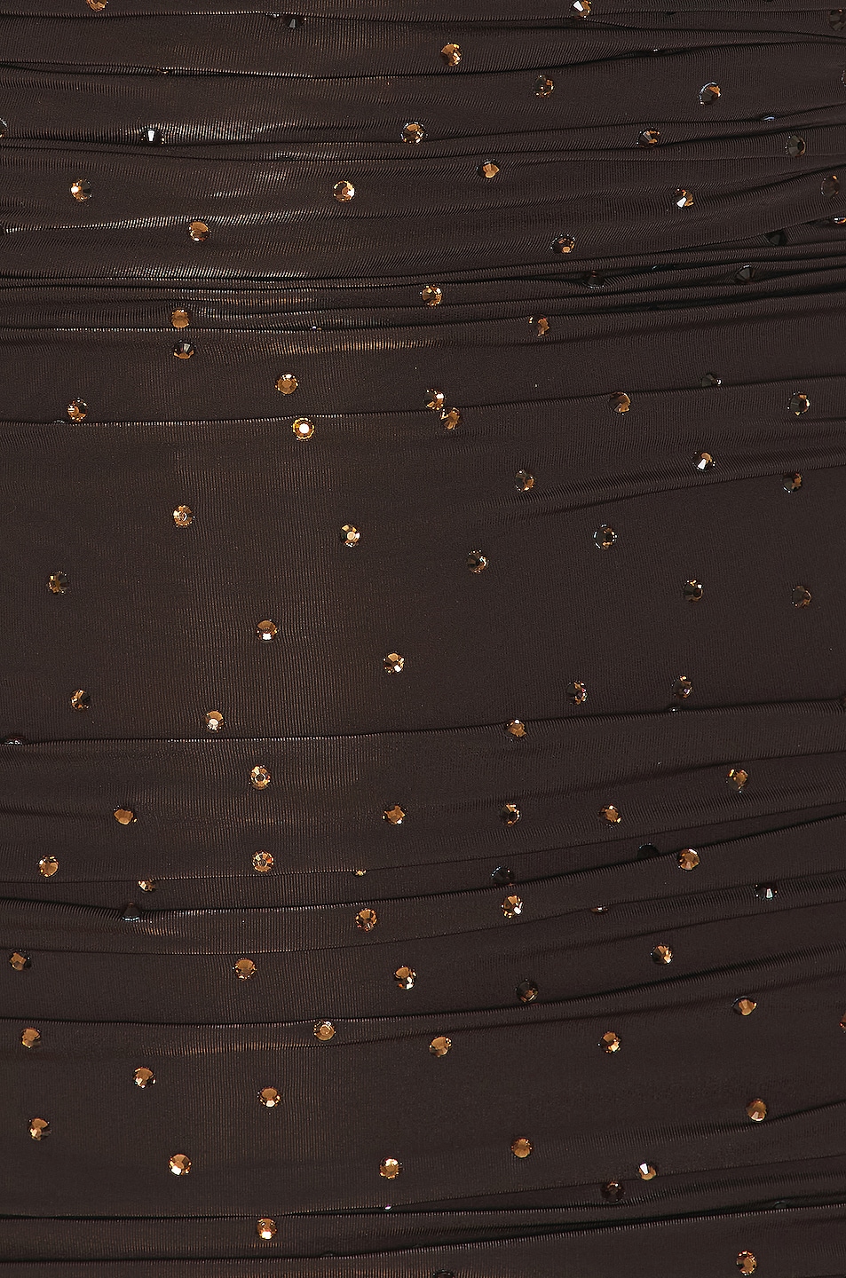 Alex Perry Crystal Koda Ruched Cup Wrap Glove Mini Dress