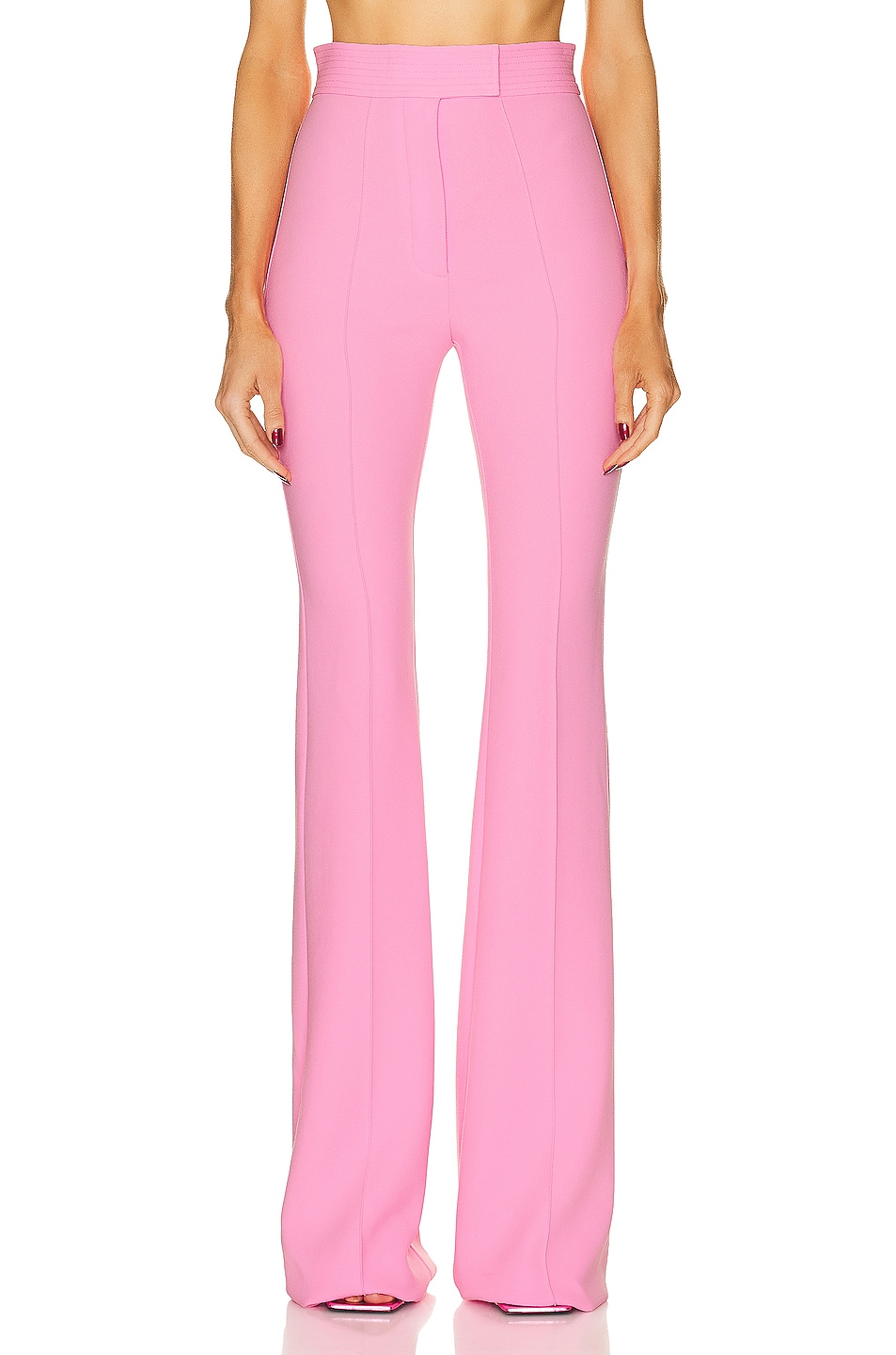 Image 1 of Alex Perry Marden Flare Pant in Pink