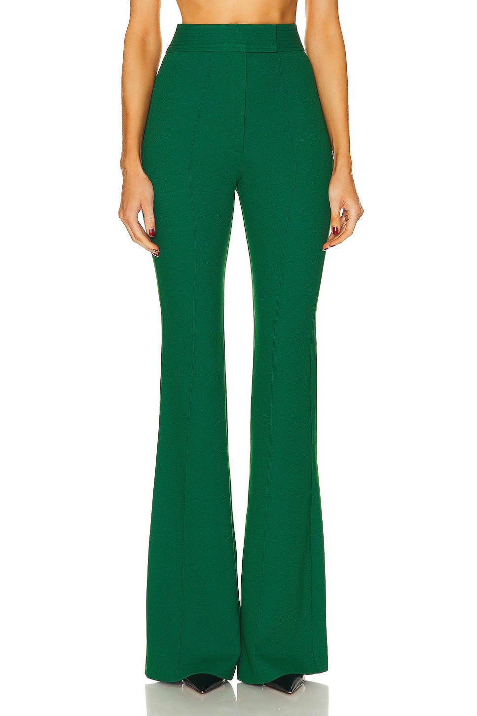 Image 1 of Alex Perry Flare Trouser in Emerald
