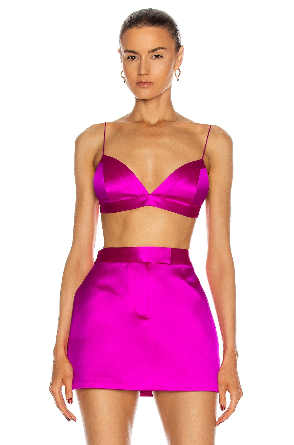 Image 1 of Alex Perry Kane Bralette in Pink