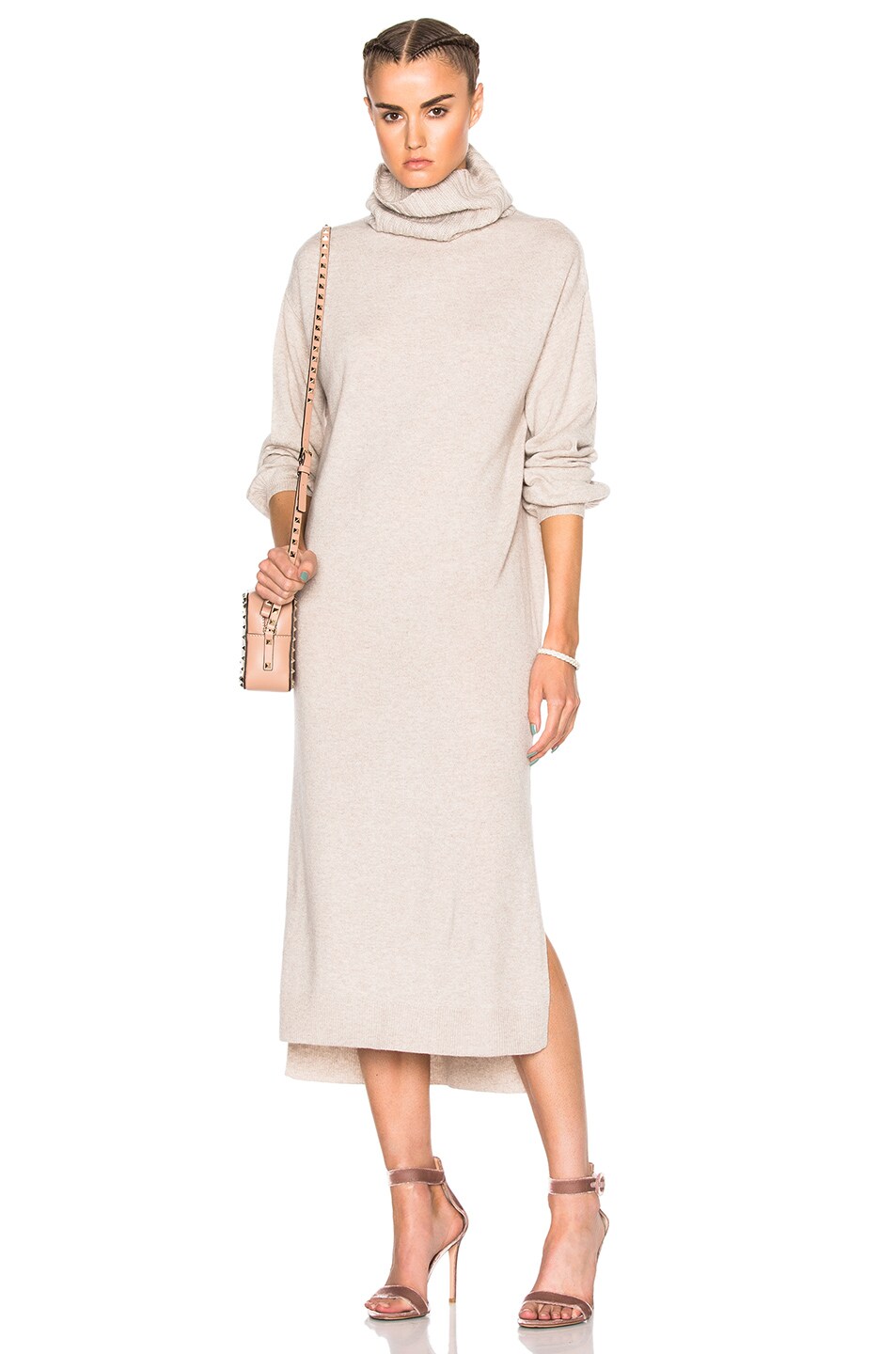 Image 1 of APIECE APART Milagro Knit Dress in Oatmeal
