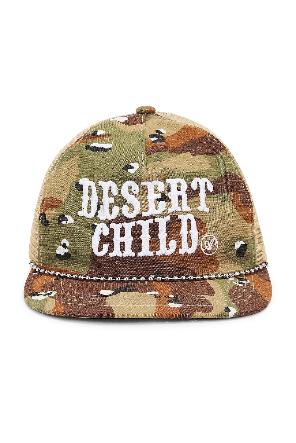 Camoflage Trucker Cap in Brown