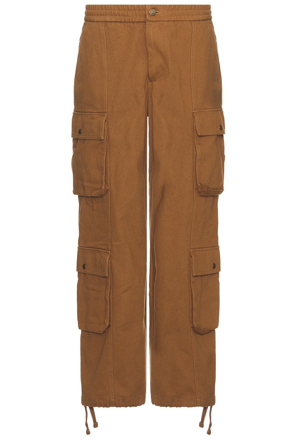 Shop After Pray Washed Quatro Cargo Pants In Mocha