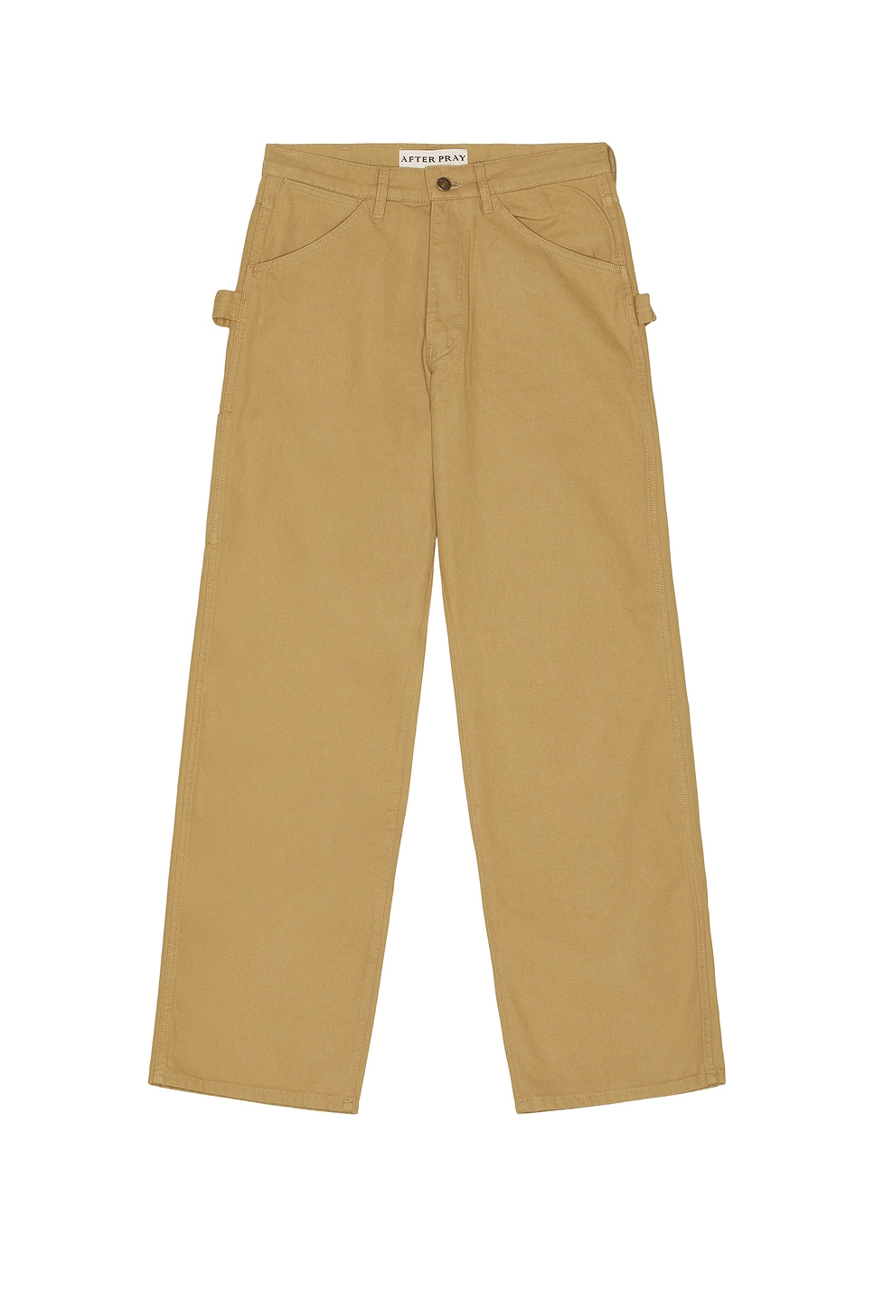 Image 1 of After Pray Neo Washed Work Pants in Beige