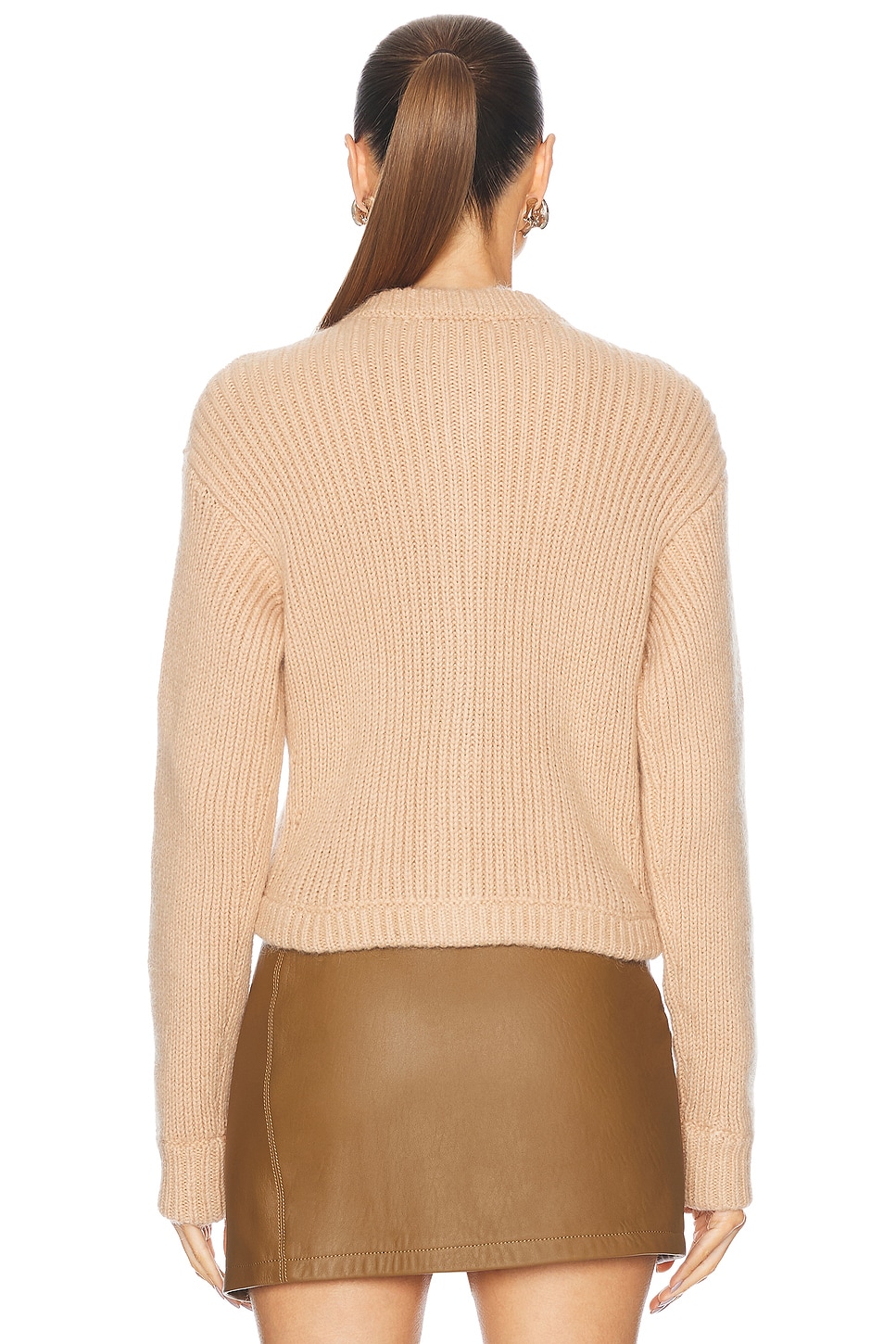 Area Gemstone Button Cardigan