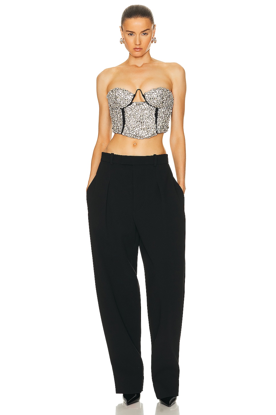 Embroidered Top-Bust 46