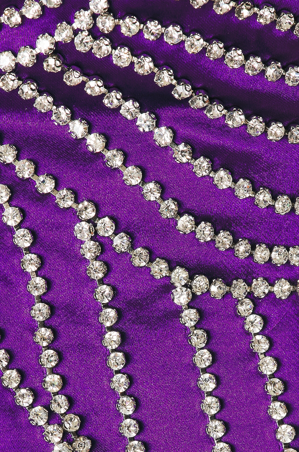 CRYSTAL BOW CROP TOP main image 1