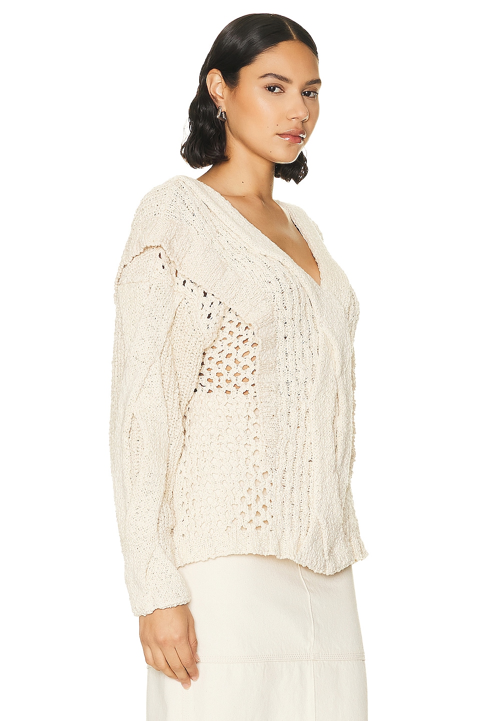 Aeron Geneva Sweater in Cream | FWRD