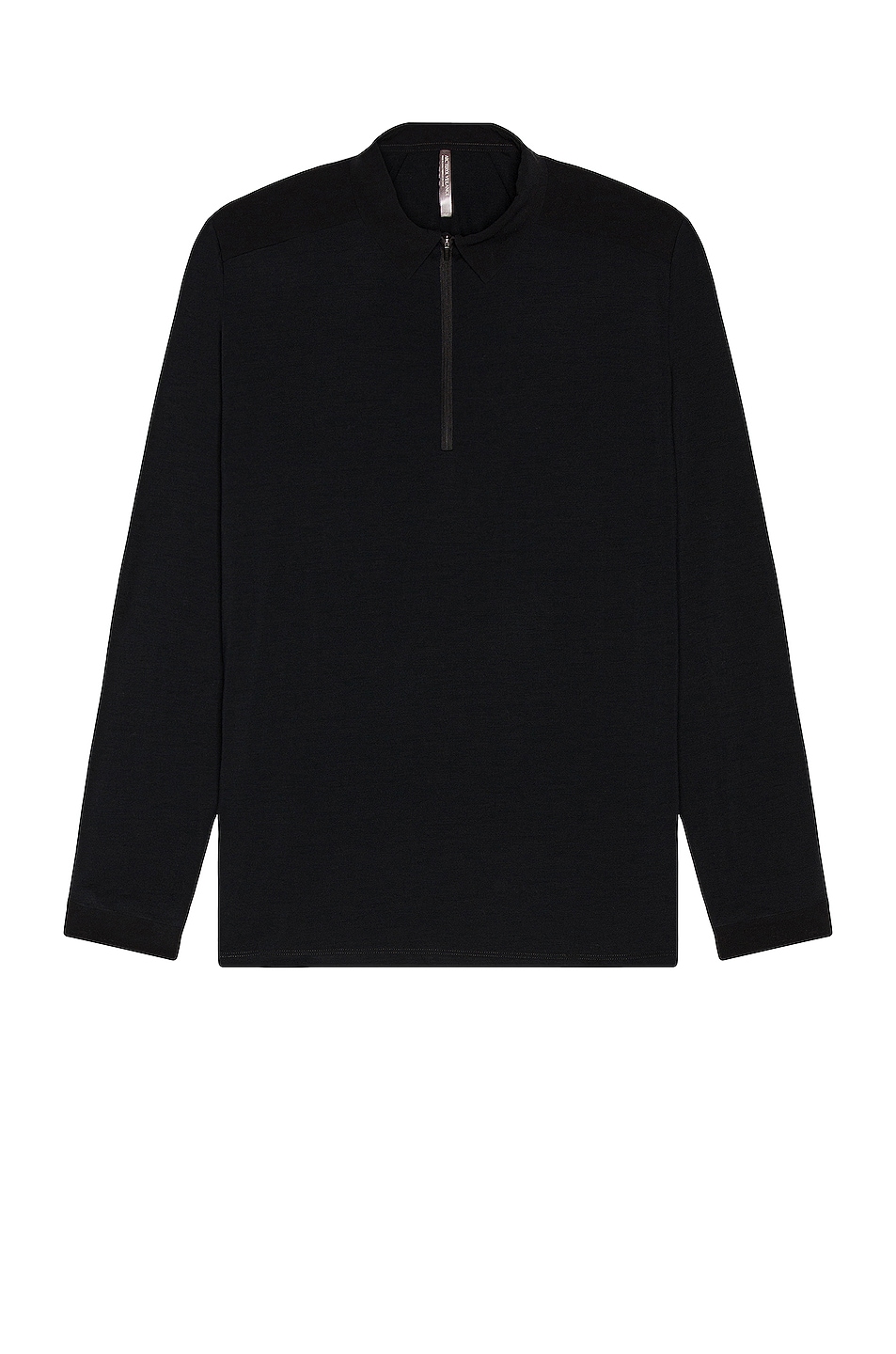 Image 1 of Veilance Frame Long Sleeve Polo in Black