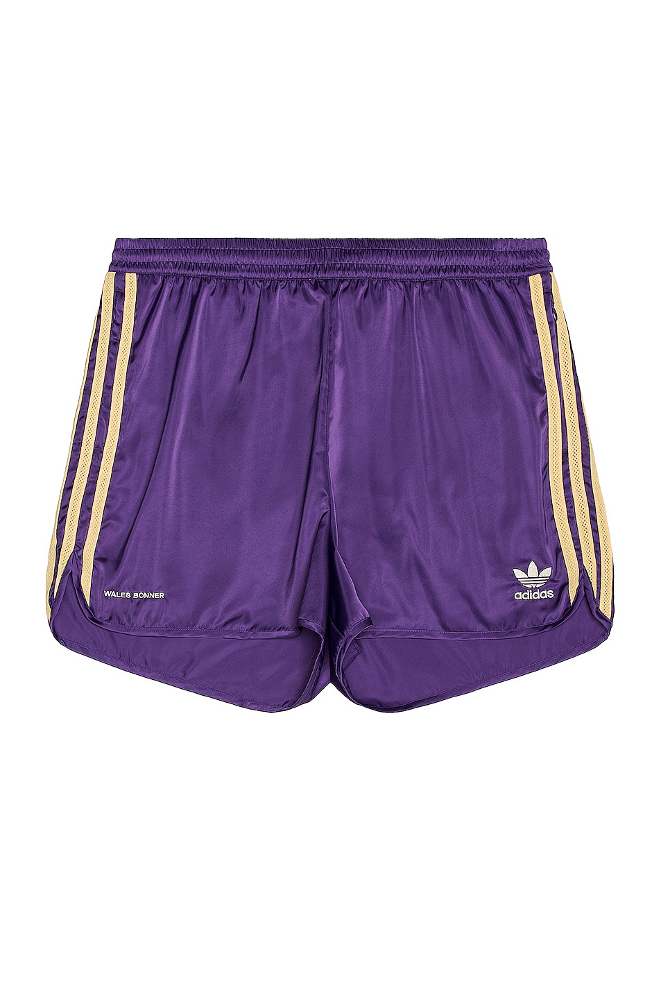 Image 1 of adidas by Wales Bonner 70s Shorts in Unity Purple & Glaze