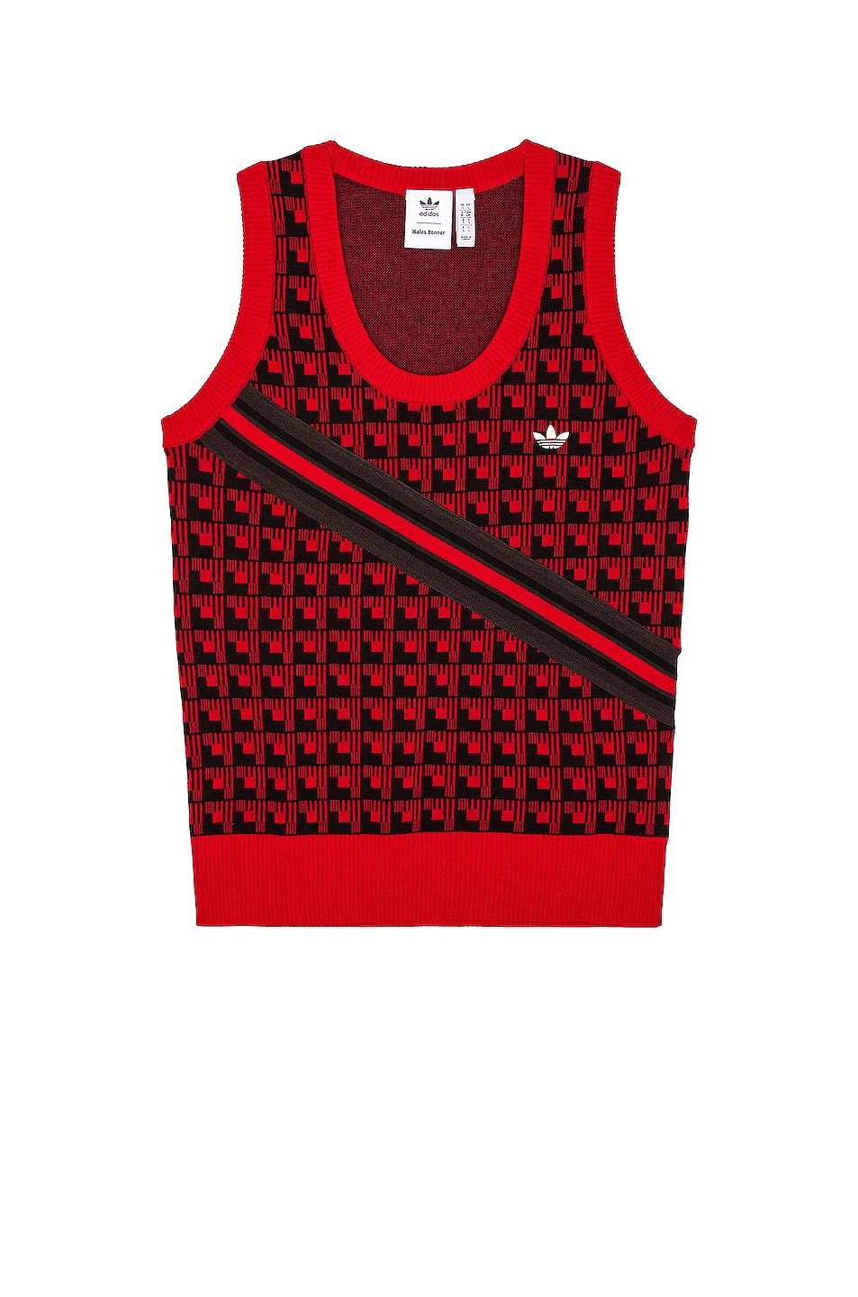 Image 1 of adidas by Wales Bonner Knit Vest in Multicolor