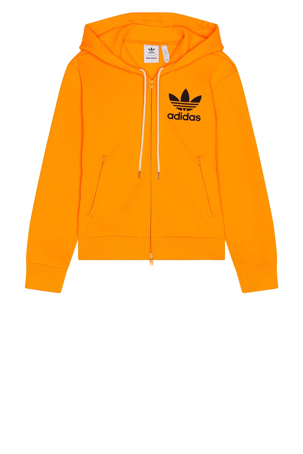 Image 1 of adidas by Wales Bonner Track Hoodie in Eqt Orange S16