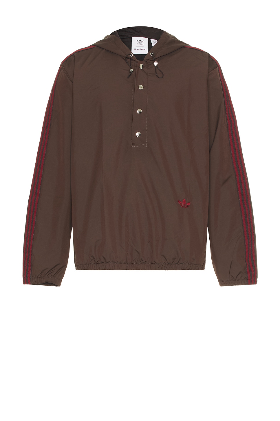 Image 1 of adidas by Wales Bonner Anorak in Night Brown