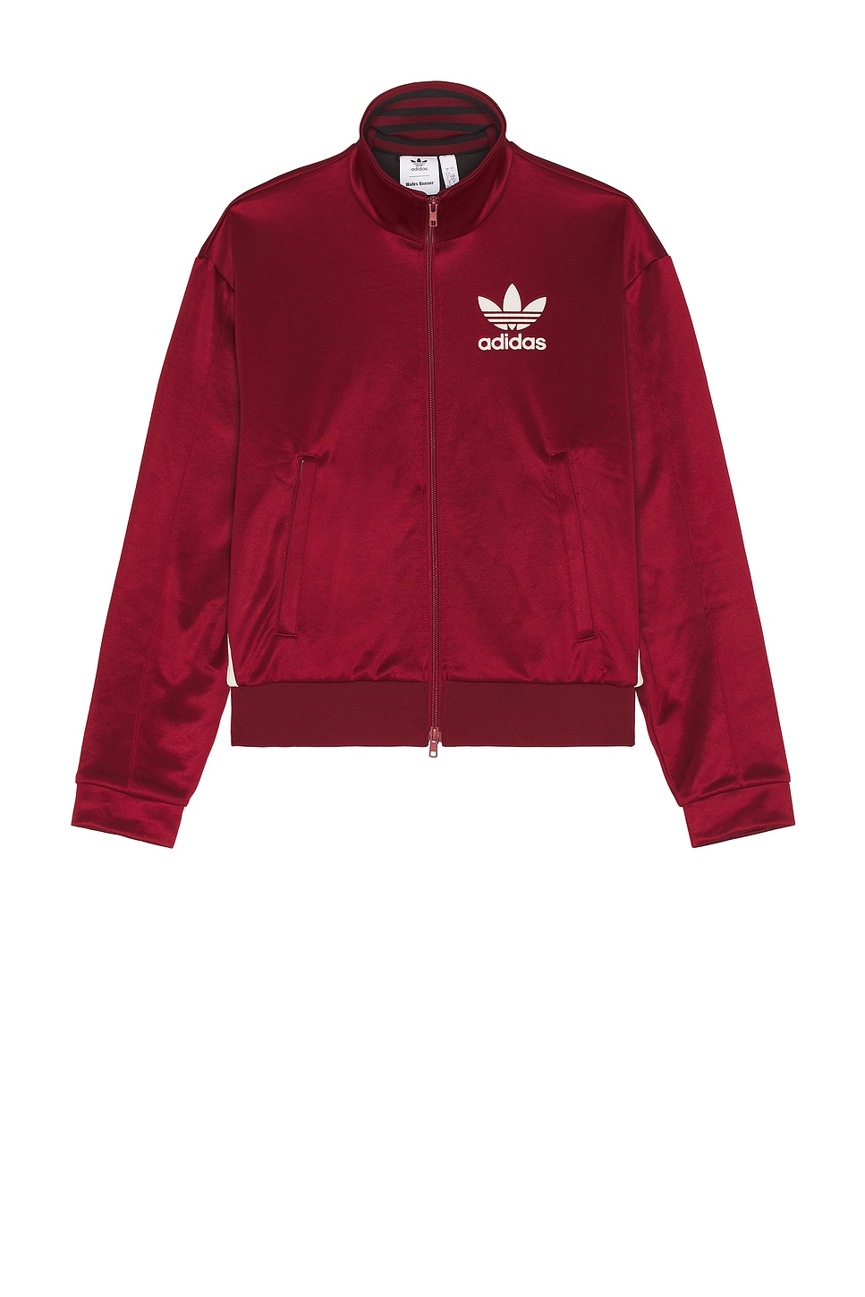 Track Top in Burgundy