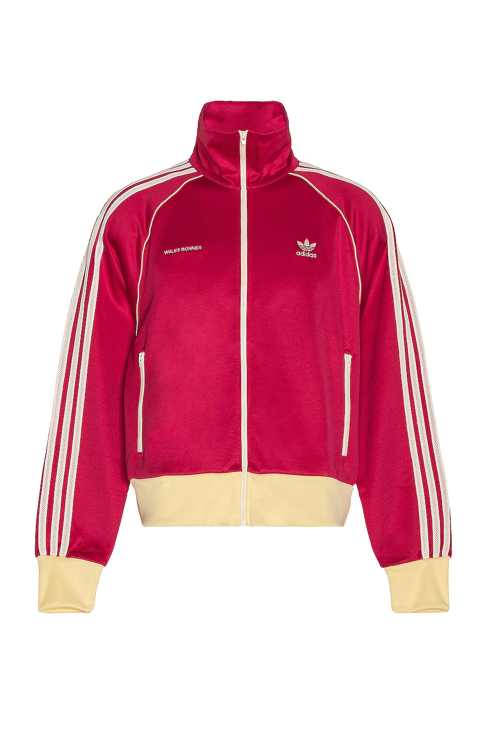 Image 1 of adidas by Wales Bonner 70s Track Top in Rave Pink