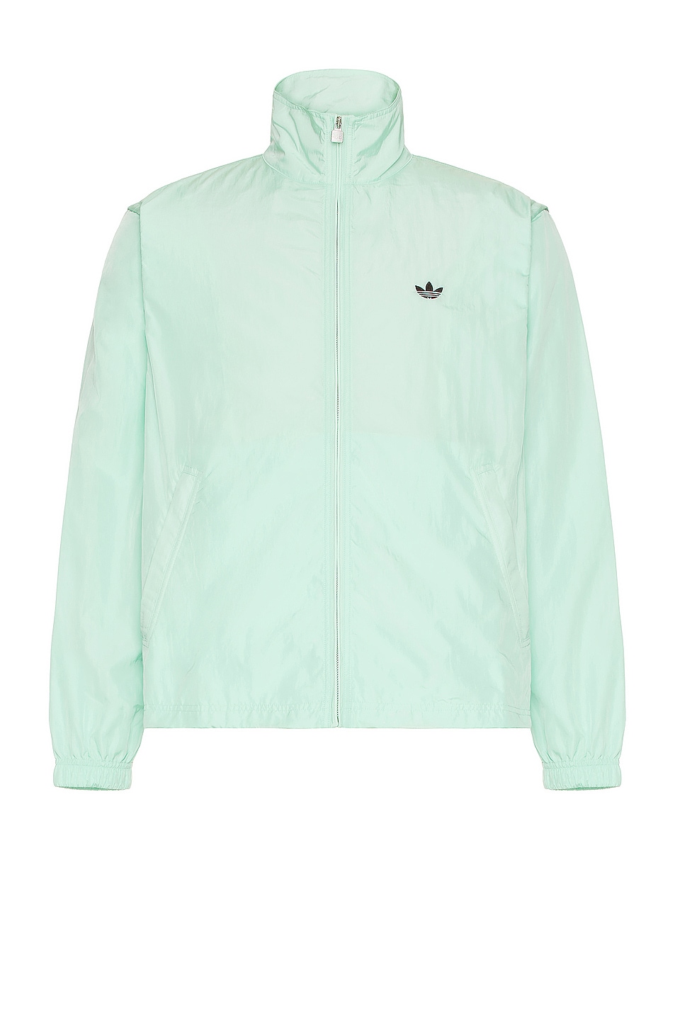 Image 1 of adidas by Wales Bonner Nylon Anorak in Clear Mint