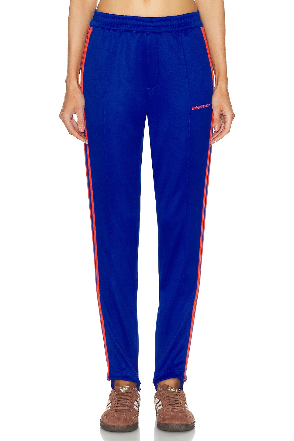 Shop Adidas Originals Stirrup Track Pant In Team Royal Blue